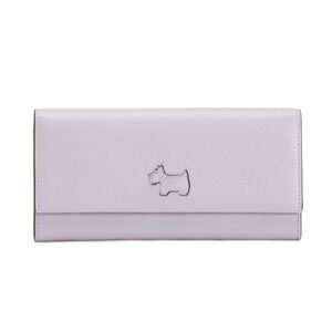 Radley OS Leather Flapover Wallet 8in x 3.5in Large Matinee Style